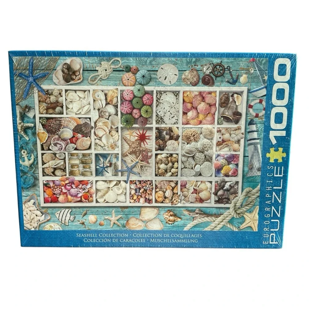Seashell Collection 1000 Pieces Puzzle Eurographics New Sealed Jigsaw